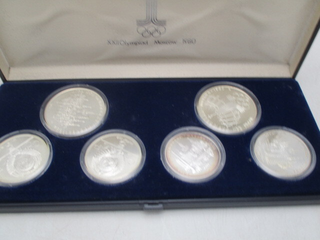 ソ連 モスクワオリンピック 1980 記念銀貨